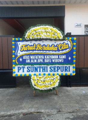 Papan Bunga Duka di Malinau Selatan Hulu